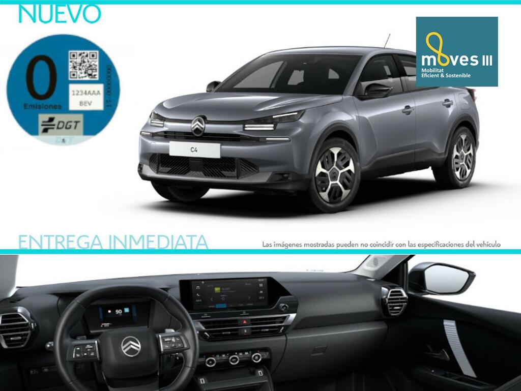 Citroën ë-C4 ë-C4 eléctrico 100kW 50kWh Plus 1